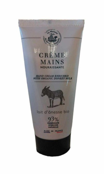 Crème Mains tube 75ml LAIT D'ANESSE Bio