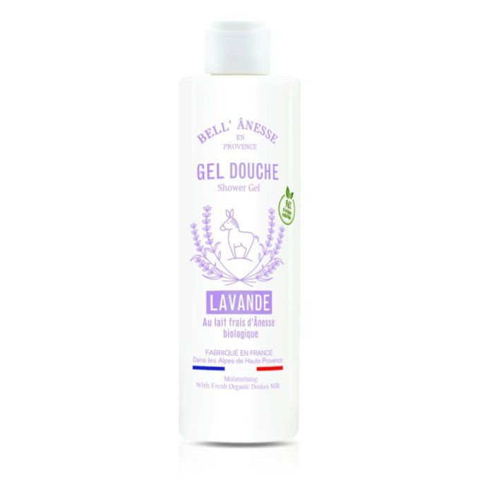 GEL DOUCHE LAVANDE AU LAIT D'ÂNESSE BIO