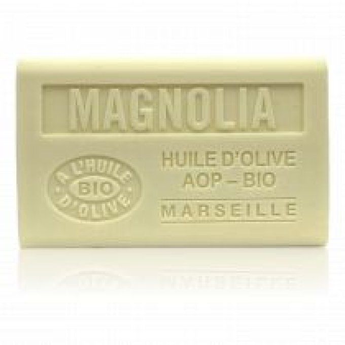 SAVONS HUILE D'OLIVE BIO 125GR - MAGNOLIA