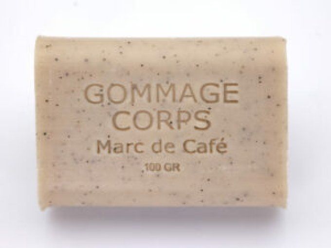 Savon 100 GR – Gommage Corps – Au Marc de Café			 			