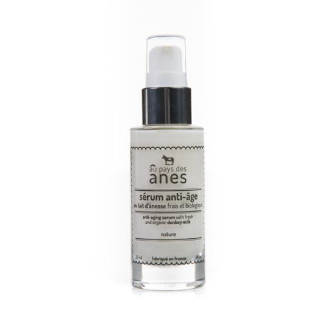 Sérum au lait d'ânesse frais et bio 30ml