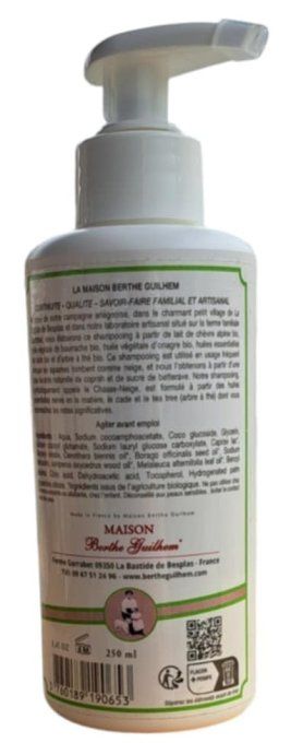 Shampoing cheveux - Le Cache-Neige - Cade et Tea Tree BIO